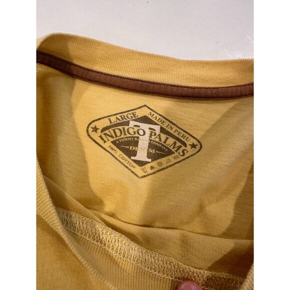 Large Tommy Bahama Indigo Palms T Shirt Mens - Tropical Island Tee Shirt - Picture 3 of 6